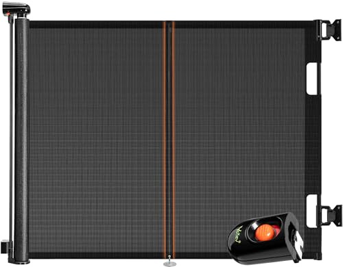 Ycozy Trappskydd Säkerhetsbarriär för barn utdragbar stege 0-150 cm dörr baby trappor infällbar säkerhet med förstärkt stångdesign, barnhundstaket inomhus korridor