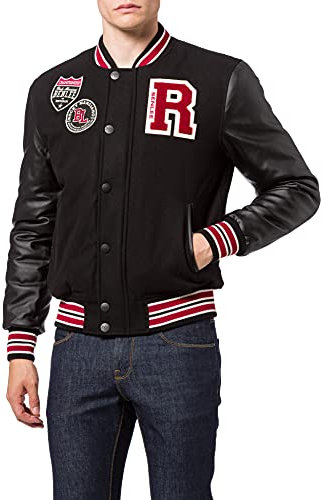 Benlee Herren College Jacke FRANCIS, Black XXXL, 198006