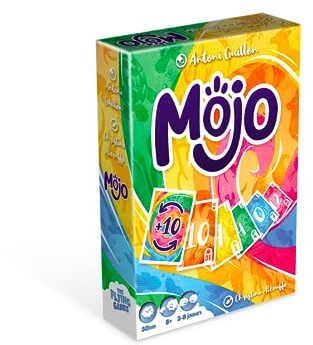 Blackrock Games Mojo - Jeu de société - Jeu de Cartes - 8 Ans et Plus - 3 à 8 Joueurs - idéal en Famille et Entre Amis - Ambiance Garantie - Tactique et Rapide - The Flying Games