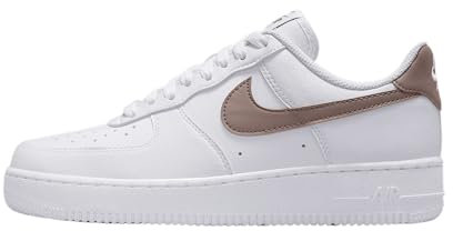 NIKE Women's Air Force 1 '07 Next Nature Sneaker, White Mink Brown, 8 UK