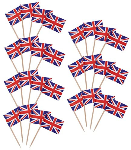 Cabilock 200piezas Decoración para Cupcakes Banderas De Países Adornos De Palillos Fiesta