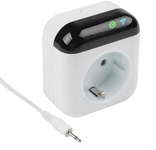 Enchufe inteligente del termostato WiFi, para el zócalo Tuya con temporizador programable de acceso remoto de voz, para el control de calefacción del hogar