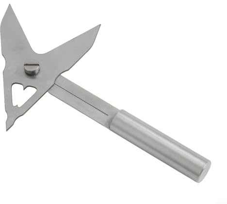 Buscador central para fresadora, herramienta de centrado de tubos de acero inoxidable 304 para 10-120 mm de diámetro, garras de medición multiusos incluidas (nivelador)