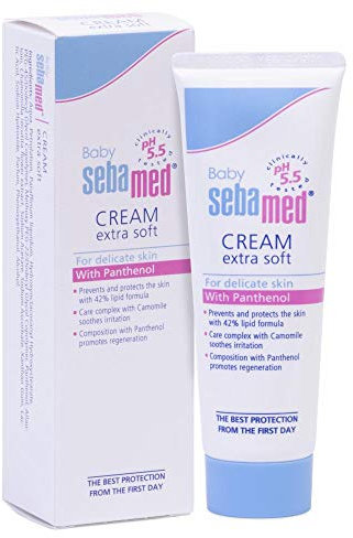 Sebamed Babycreme, extra weich, 50 ml, 3 Stück
