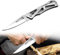 TUKNN Couteau Pliant, Couteaux de Survie, Parfait pour Camping et Randonnée