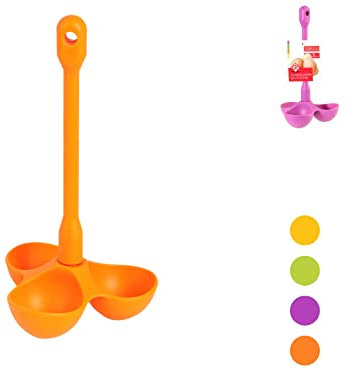 Home 8359500 Cuociuova, Silicone, Multicolore, Antiaderente 3 Posti