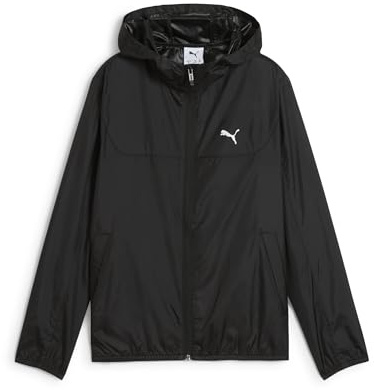 PUMA Unisex Kinder Regular Windbreaker Windjacken, PUMA Black, 164 EU