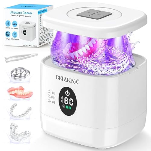 Limpiador Ultrasonidos, 50kHz Limpiador Ferula Dental