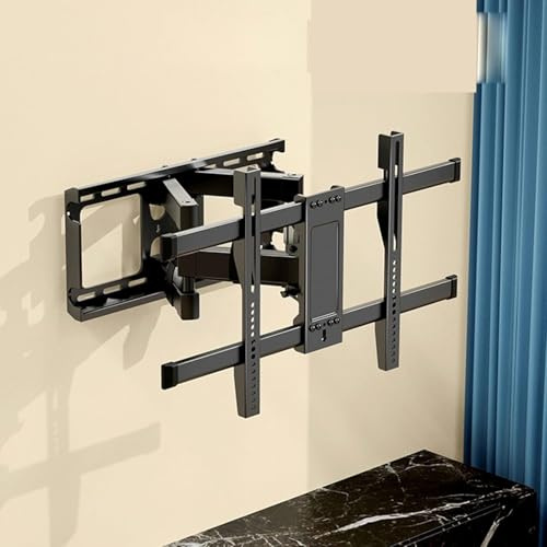 LNNW TV-fäste - Wall Moun Dual Swivel Artikulerande Tilt 6 Arms Bracket, Max VESA 600x400mm TV fästen och stativ