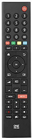 One For All Grundig TV Fernbedienung - Funktioniert mit ALLEN / Smart TV - die ideale TV-Ersatzfernbedienung - URC1915