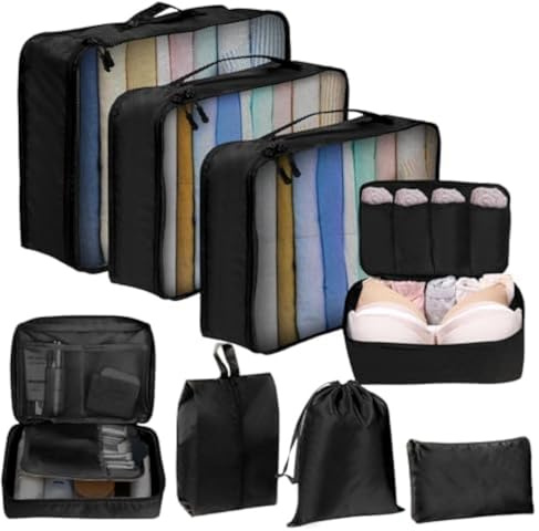 Koffer Organizer, Packing Cubes, Packwürfel, Koffer Organizer Set, Kofferorganizer, Travel Organizer, Organizer Koffer, Packtaschen für Koffer