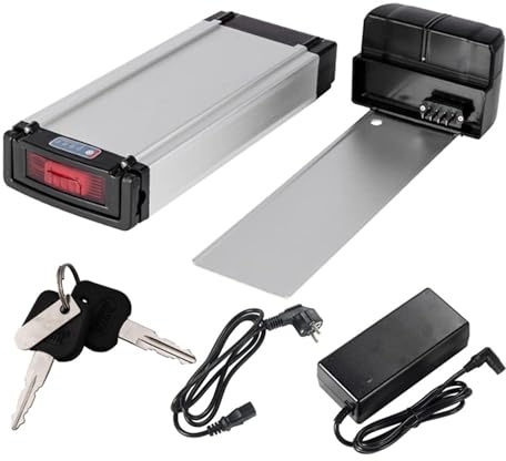 ZHIKAN Batteria 36V 15.6Ah 561Wh agli ioni di Litio delle Biciclette Elettriche Batteria al Litio con e 2A Caricabatteria per E-bike Mifa, Prophete，E-GO! Wondervelo,Hapex