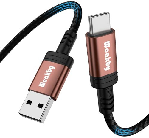 Long USB C Cable 3M, USB C Charger Cable 3A Fast Charging Nylon Type C Charger for iPhone 15/15 Pro Max, Samsung Galaxy S23/S22/S21/S10, Note 10, Huawei P40/P30, Google Pixel
