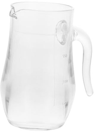 Holibanna De Vin Rouge Pichet à Thé Carafe Pichet Accessoire De Vin Carafe à Vin Moderne Carafes à Vin Cruches De Vin Pichet à Lait Pot à Acrylique 1 Transparent