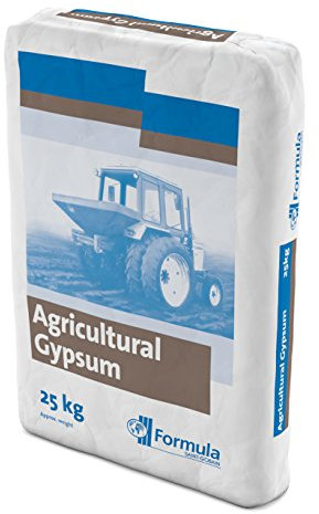 AGRICULTURAL GYPSUM. 25kg Heavy Soil Improver. Fertilizer Grade Gypsum UK MAINLAND ONLY