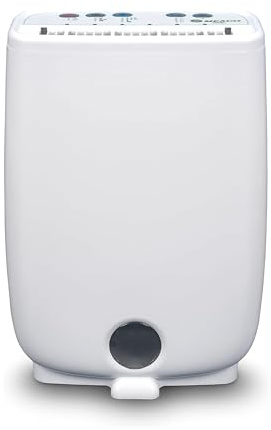 Meaco DD8L Junior Deumidificatore per disidratazione, Ideale per l'uso in Locali Non riscaldati (in Meno di 10 °C), Funzione Auto-Restart, 650 W, 240 V