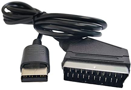 Ronyme Câble Péritel Câble Péritel TV Câble AV Adaptateur Audio vidéo Longueur 1,8 m avec câble USB Entrée Péritel Robuste Câble Audio RVB de Remplacement