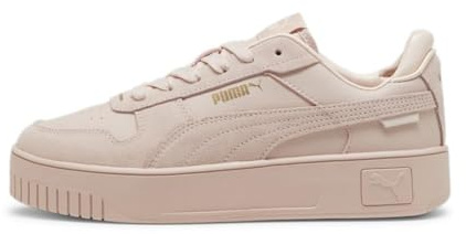 Puma Womens Carina Street Sneaker, Rose Quartz-Rose Quartz-Puma Womens Gold, 6.5