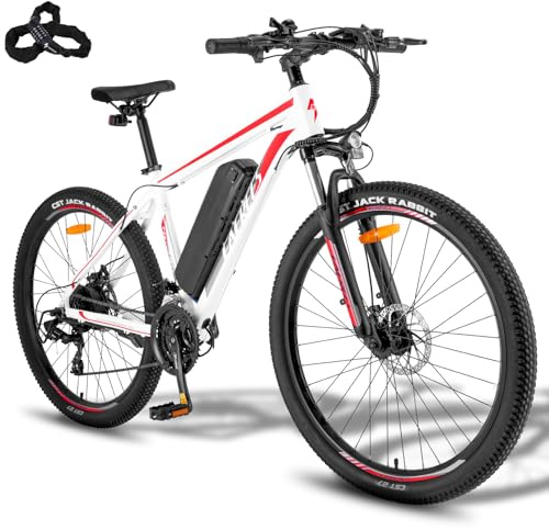 [ Officiell ] Fafrees F28 MT E-cykel för män 27,5 tum 36 V/14,5 AH-batteri, E stadscykel för kvinnor elcykel 250 W, MTB elektrisk vuxen mountainbike 21-växlad Ebike City Pedelec
