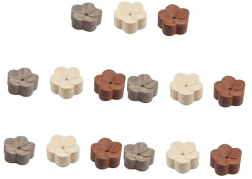 STOBAZA 15 Piezas Difusor de Aceite Esencial de Ciruela Clips de ventilación de Coche difusores de aromaterapia Coche ambientador de Coche ambientador Coche Madera difusora