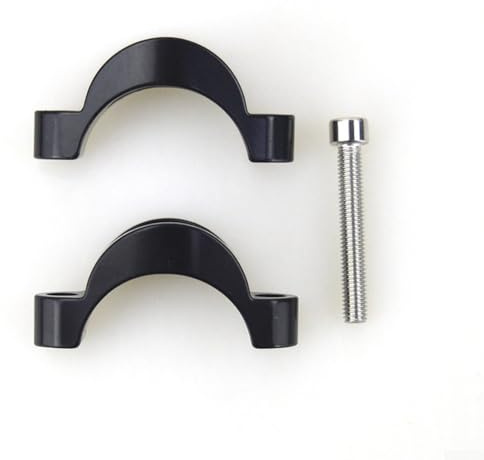 Gdfnmogo Distanziali per riser per bicicletta, 31,8 mm, in lega di alluminio, cuscinetti di sollevamento per manubrio TT Aero, opzioni da 10 mm e 20 mm, componente per ciclismo per (10 mm)
