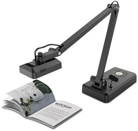 Presentador Visual Digital HD4000AF de 1300 W | Escáner portátil Documentos con cámara y OCR | Libros A3 for Mac OS bibliotecas