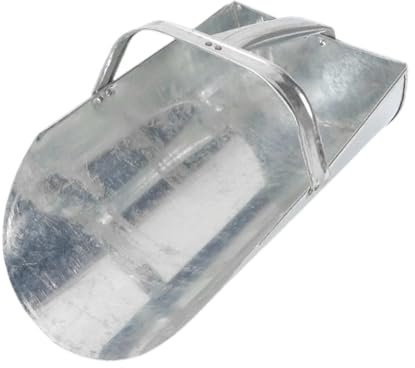 Fazvncv Outil d'alimentation en fer pour volaille - Haute capacité - Ergonomique - Réduit la fatigue - Revêtement résistant à la rouille - Entretien simple - Alimentation pour volaille