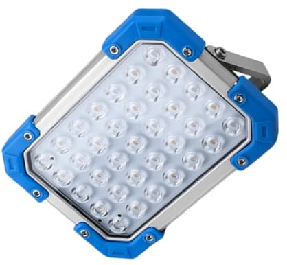BABIBAOBEI Luz de trabajo recargable, luz de búsqueda LED, tienda de campaña, impermeable, portátil, lámpara de noche colgante, tienda de campaña duradera