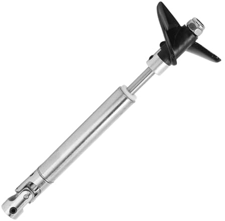 EVGATSAUTO Arbre d'hélice de Bateau Rc, Ensemble d'arbre d'entraînement de 4mm, Kit d'axe de Transmission en Acier Inoxydable pour Bateau télécommandé