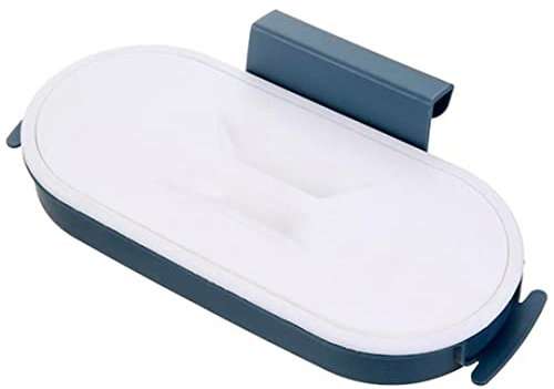 Counse de placard Organisateur de sac poubelle Organisateur de sac à ordures Sac poubelle Sac de poubelle de support de poubelle Organisateur de poubelle pour la porte de la cuisine Bleu fo