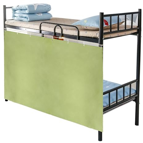 Aisi Bunk Bed Curtains Dorm Room Privacy Canopy Blackout Twin Bed Drapes for Bottom