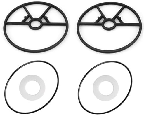 QOXEZY SP0714T ventilpackning O-för RING ombyggnadssats för Hayward Vari-Flo XL multiport avledningsventil, 1-1/2 tum, kompatibel med Pro-serien sandfilter