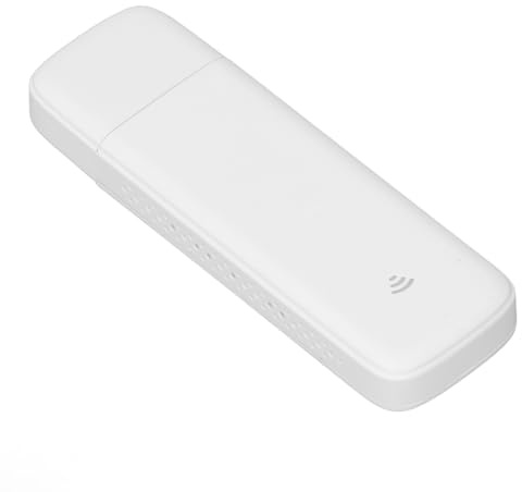 Tomantery Adaptador de Red USB Inalámbrico 4G LTE Módem Stick WiFi de Alta Velocidad para Asia Europa, con Ranura para Tarjeta SIM, 10 Usuarios Compartidos para Teléfonos Celulares, Tabletas,