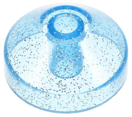 NUOBESTY Adaptador plástico Azul para vinilos LP45 con Orificio Grande, Adecuado para Tocadiscos y Accesorios DJ en Eventos y Uso en el hogar