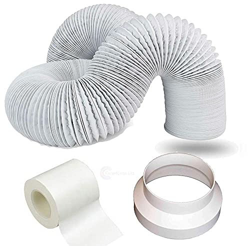 Blauberg Kit d'extension de tuyau de ventilation pour climatiseur portable (3 m x 15 cm)