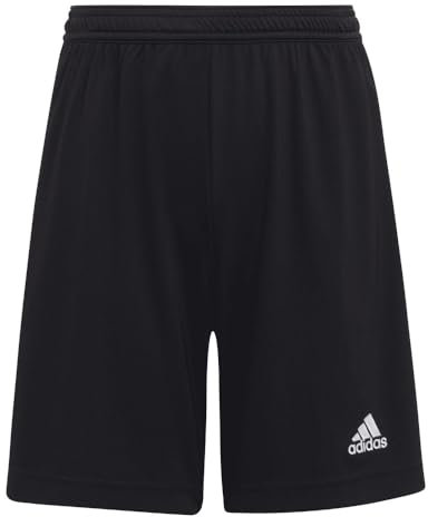 adidas Unisex Kinder Entrada 22 Shorts, Black, 7-8 Years