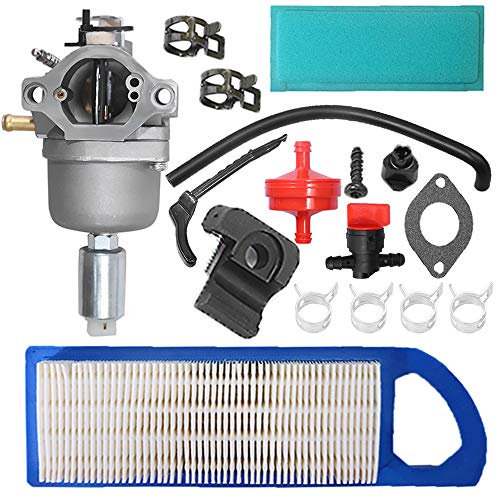 Hoypeyfiy 799727 Vergaser Ersatz für Briggs & Stratton 698620 794572 791858 792358 für Motoren Rasentraktor Rasenmäher Teile Vergaser Kit 14 15 16 17 17,5 18 PS
