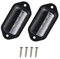 Flaconi 2PCS Luce Targa Moto LED,Luce Targa LED,Luci Targa per Auto,6500K Luci Targa LED,Luce di Cortesia per Porta Targa,Luce di Cortesia,per SUV,RV,Rimorchi,Camper,Camion e Imbarcazioni