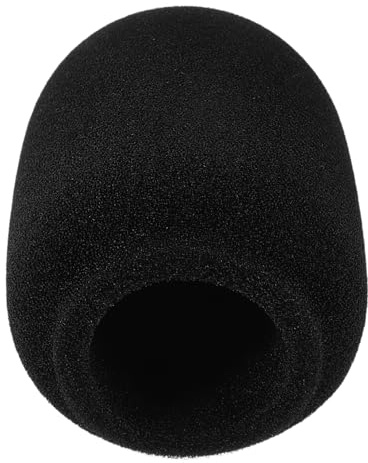 COOPHYA Funda Cilíndrica para Micrófono Sm7B Filtro y Pantalla Antiviento Espuma Protección para Micrófono Accesorios de Karaoke Instalación