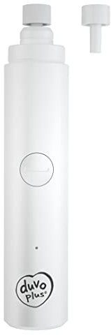 duvoplus, Lima per Artigli Elettrici, 14,65 x 2,8 x 2,8 cm, Bianco, Cane