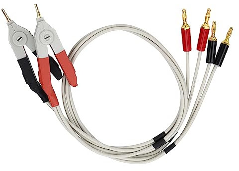 Test électronique à 4 Bornes Pince de Test de Pont Numérique Pince de Test de Faible Résistance Câble de Test Câble de Test de Pont LCR Ponts Roulants