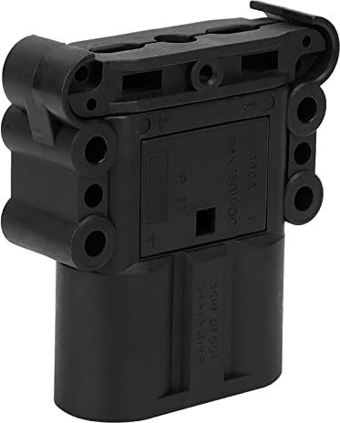 Connettore per Carrello Elevatore 160A DC150V Kit Connettore per Carrello Elevatore Maschio Cavo di Ricarica per Veicoli Elettrici Spina Terminali Cavo, Connettori per Tubi