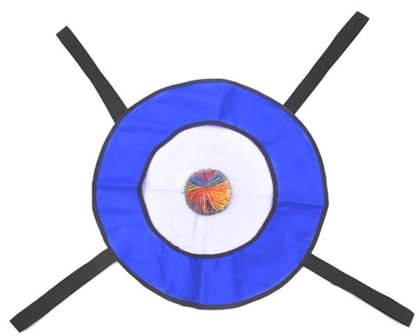 BABYVIVA Tailgating Roundnet Game Beach Toy Für Sport Outdoor Bouncy Disk Catch Game Lawns Game Net Bag Toy Catch and Toss Game