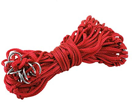 Mavaol Bolsa de alimentación para Caballos, alimentador Lento de Nailon, Bolsa de alimentación con Red de heno equino con Percha, Ligera, Duradera, de Gran Capacidad para Caballos (Red)
