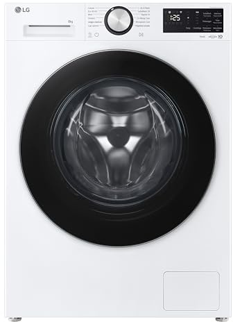 LG F2NX50S8TLC Lavatrice 8 kg Slim Classe A -30%, 1200 Giri, Programma AI Wash con Intelligenza Artificiale, Wi-Fi, Allergy Care, TurboWash 360, Direct Drive, Serie X5, White