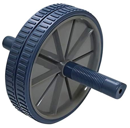 SportVida Bauchtrainer AB Roller | Bauchmuskeltrainer Bauchtrainer geeignet für Bauch- Arm- Rücken- Training