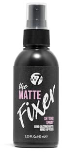W7 Spray Fixateur de Maquillage - Finition Mate - Formule Ultra-Fine Longue Durée - Non Testé sur les Animaux et Végan