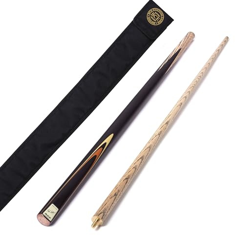 BCE Protégé 2 Piece Snooker/Pool Cue and Soft Case - North American Ash Shaft