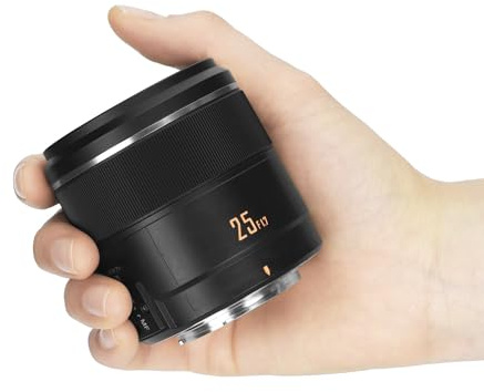 YONGNUO YN25 mm F1.7M Auto Focus Micro Four Thirds M43 Mirrorless Lens