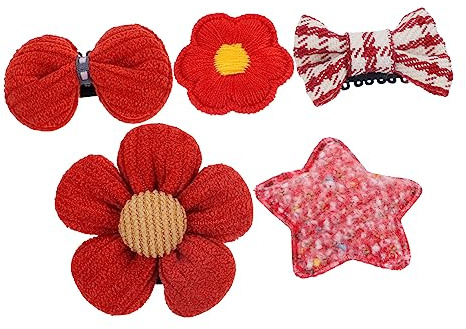 Yardwe 1 Juego Clip el Cabello de Niña Accesorios de Bonitos y Pinzas el Cabello Adornos Peinados de Niñas Accesorios